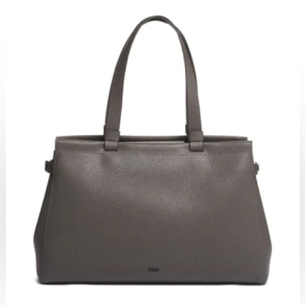 ‼️Tumi Lily Taupe Leather Tote Shoulder Bag